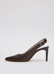 Ostrich Print Reyner Pump | Tibi