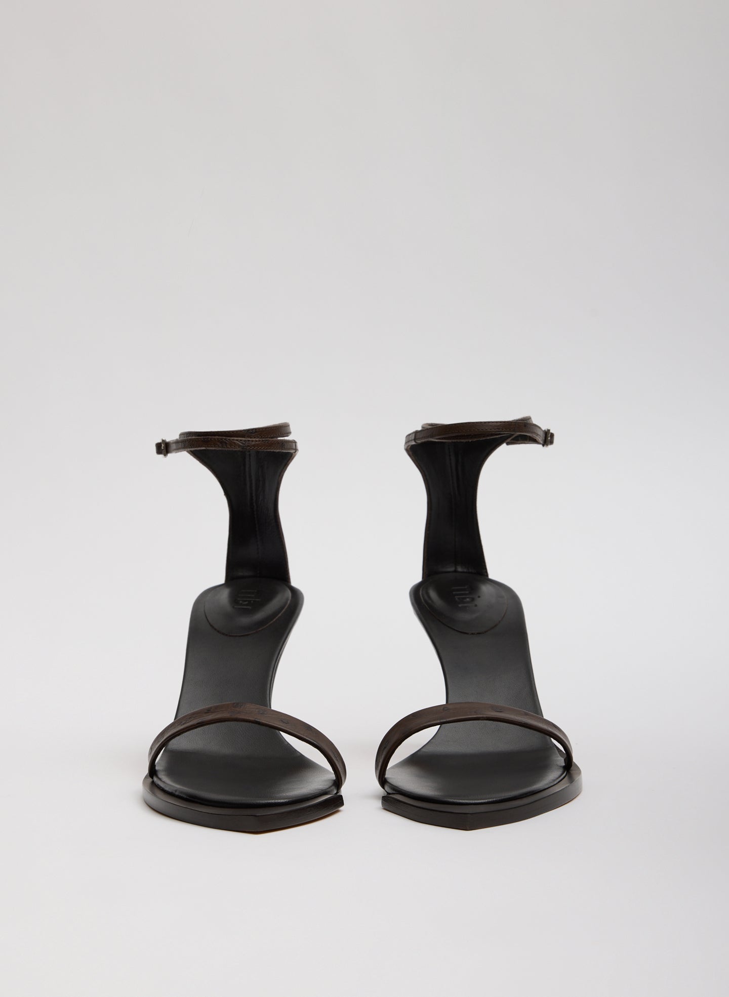 Ostrich Print Erno Heel | Tibi