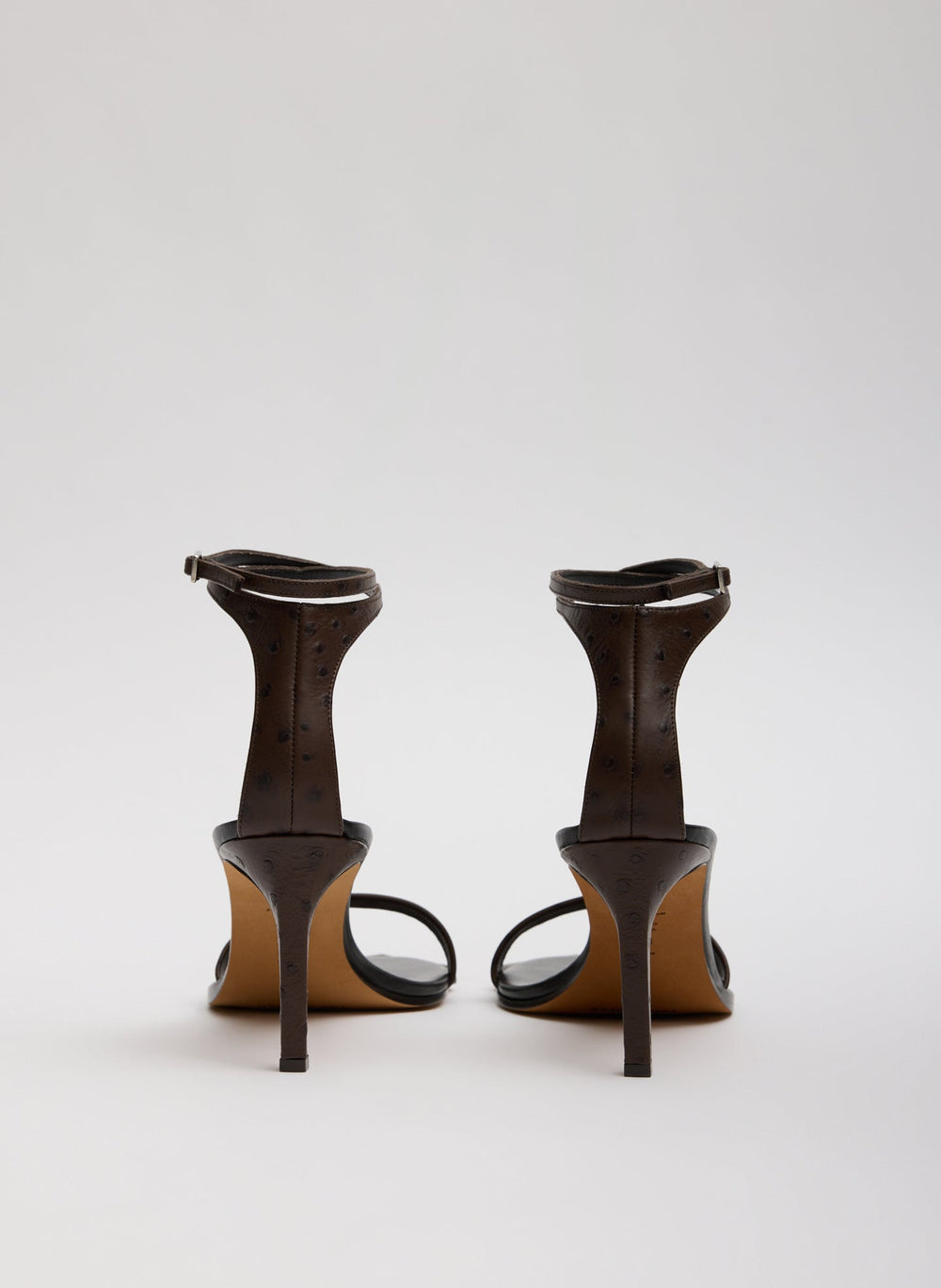 Ostrich Print Erno Heel | Tibi