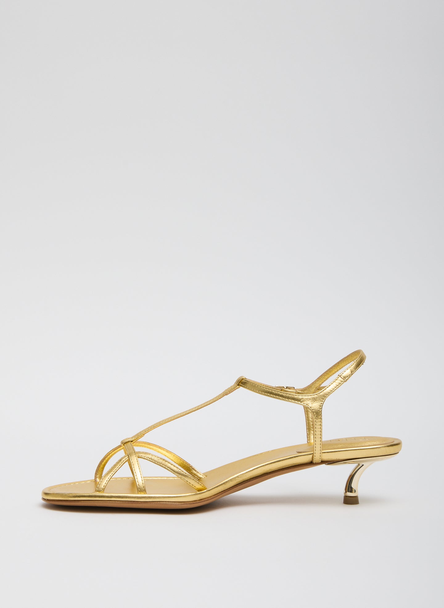Christopher Metallic Nappa Heel | Tibi