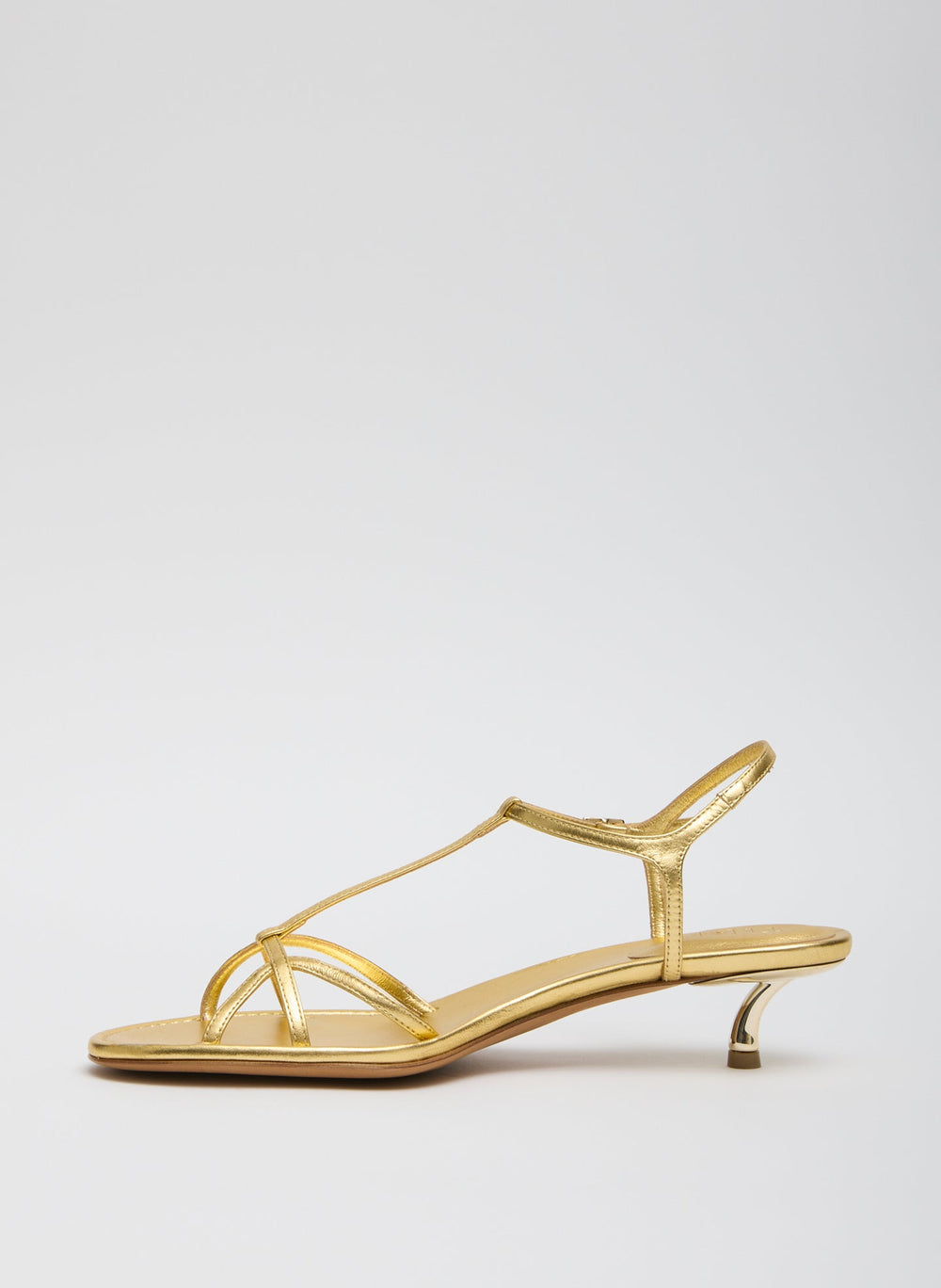 Christopher Metallic Nappa Heel | Tibi