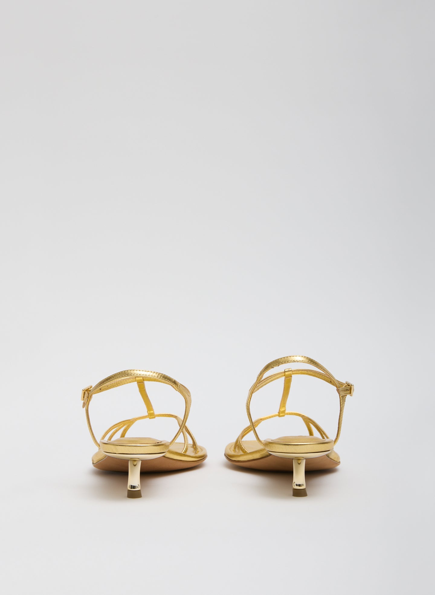 Christopher Metallic Nappa Heel | Tibi