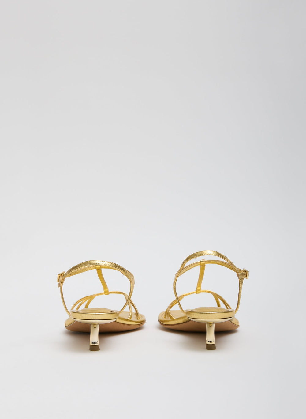 Christopher Metallic Nappa Heel | Tibi
