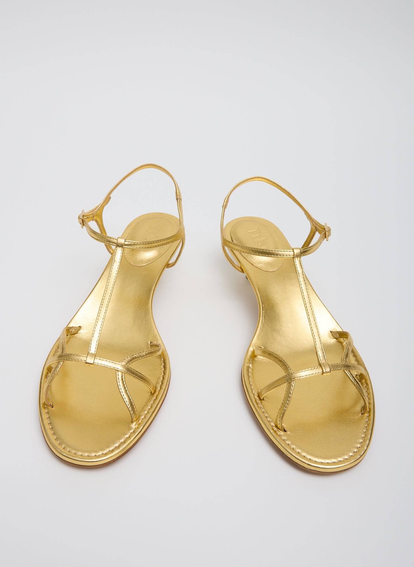 Christopher Metallic Nappa Heel | Tibi