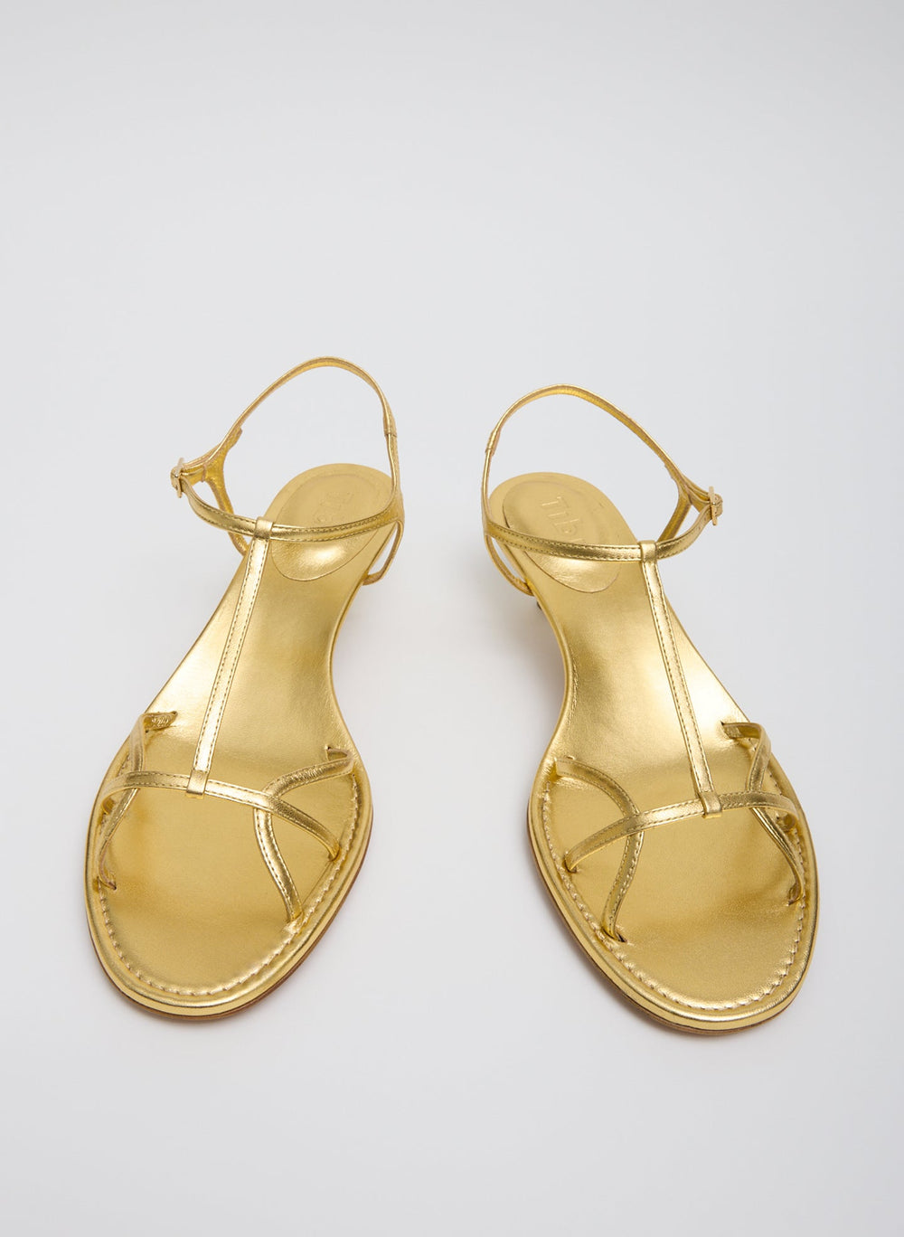 Christopher Metallic Nappa Heel | Tibi