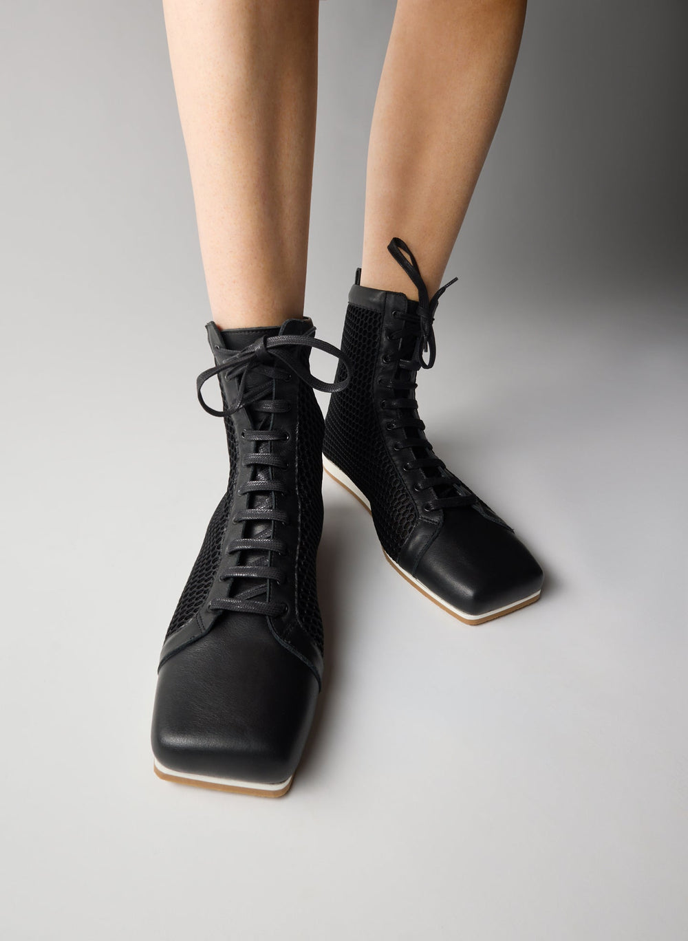 Seth Mesh High Top Sneaker | Tibi