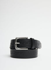 Classic Men's Tooled Leather Belt | Tibi