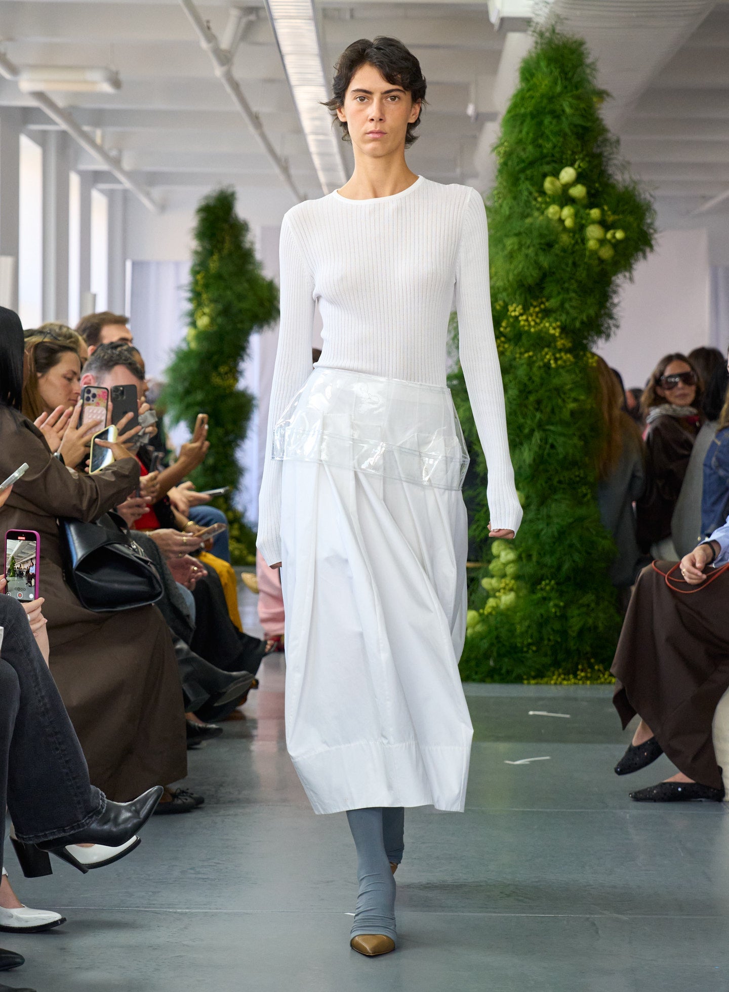 PVC Peplum Belt | Tibi