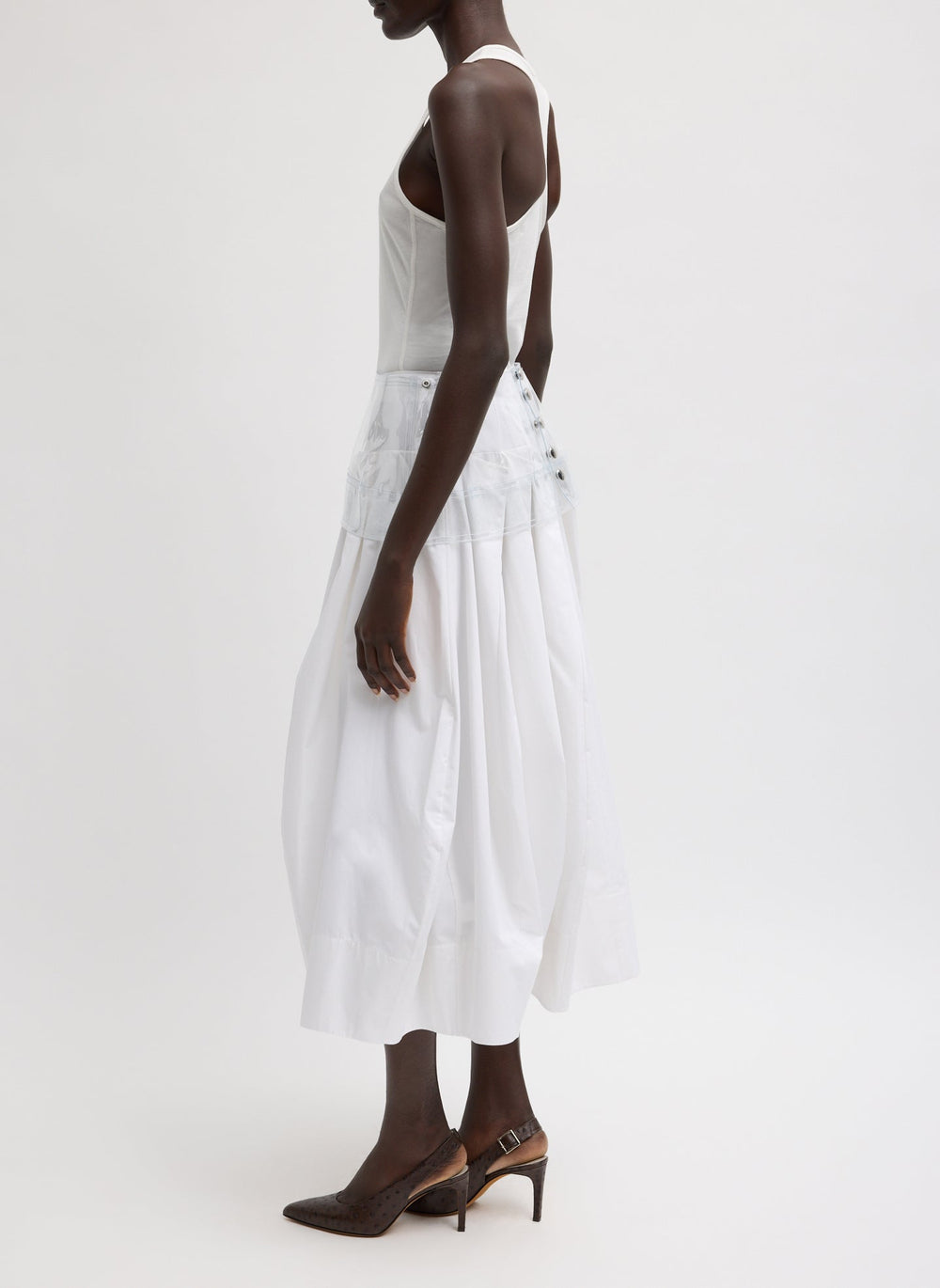 PVC Peplum Belt | Tibi