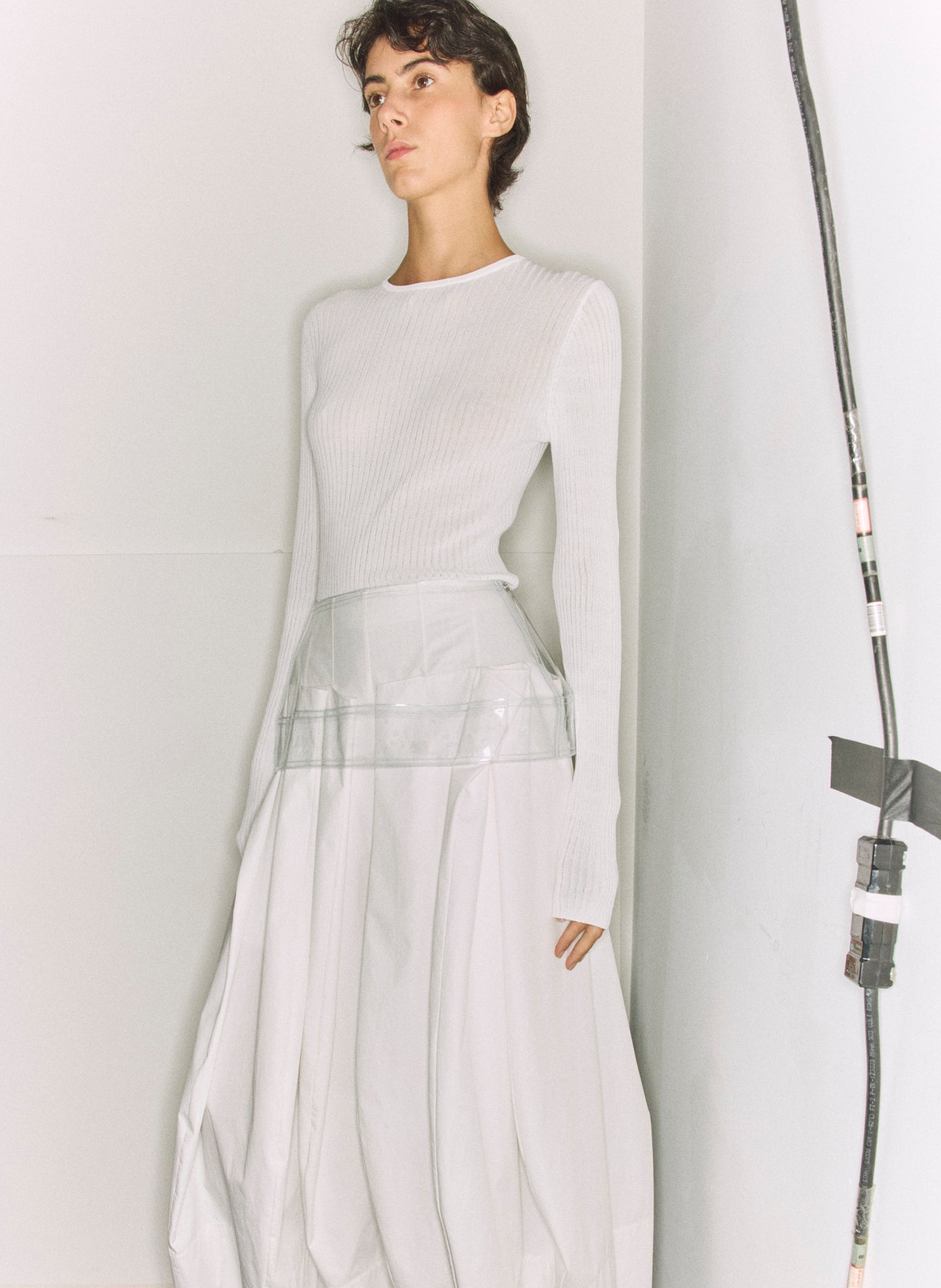 PVC Peplum Belt | Tibi