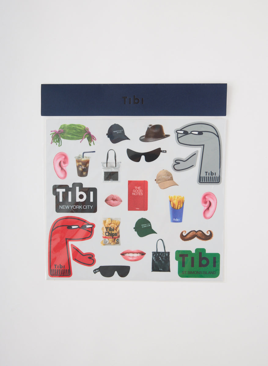 Borg Dress Up Sticker Sheet | Tibi