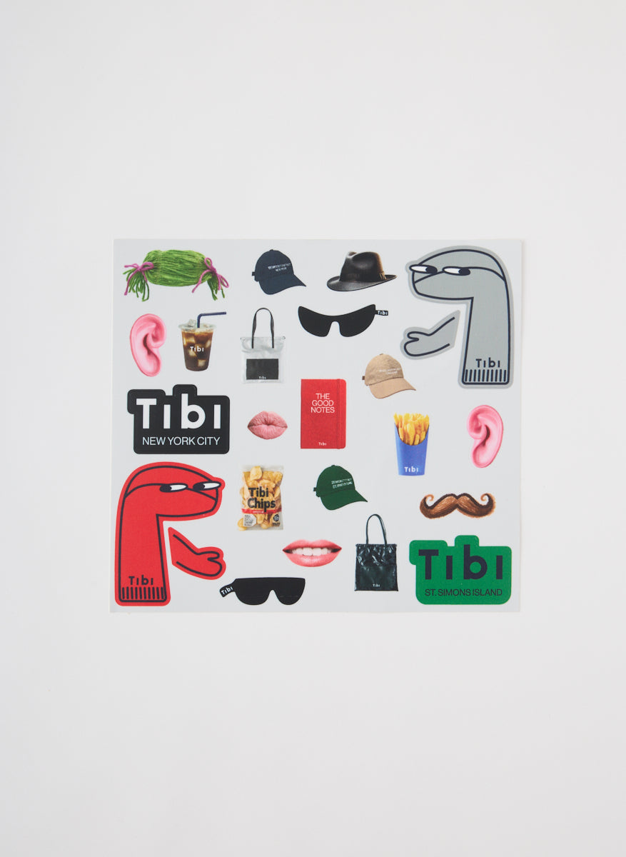 Borg Dress Up Sticker Sheet | Tibi