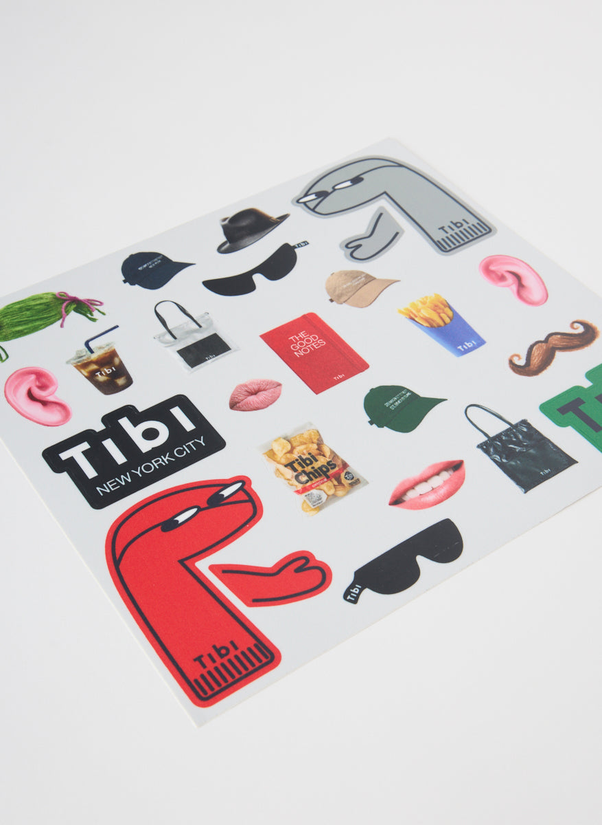 Borg Dress Up Sticker Sheet | Tibi