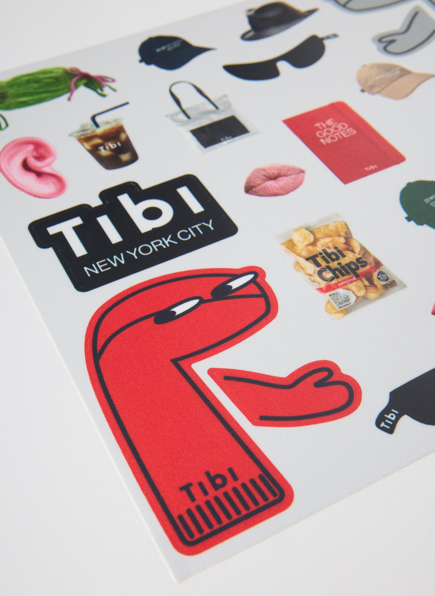 Borg Dress Up Sticker Sheet | Tibi