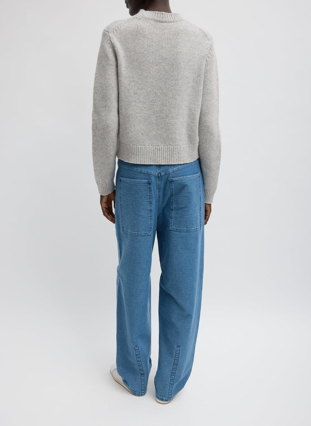 Soft Wool Ski Shrunken Sweater | Tibi