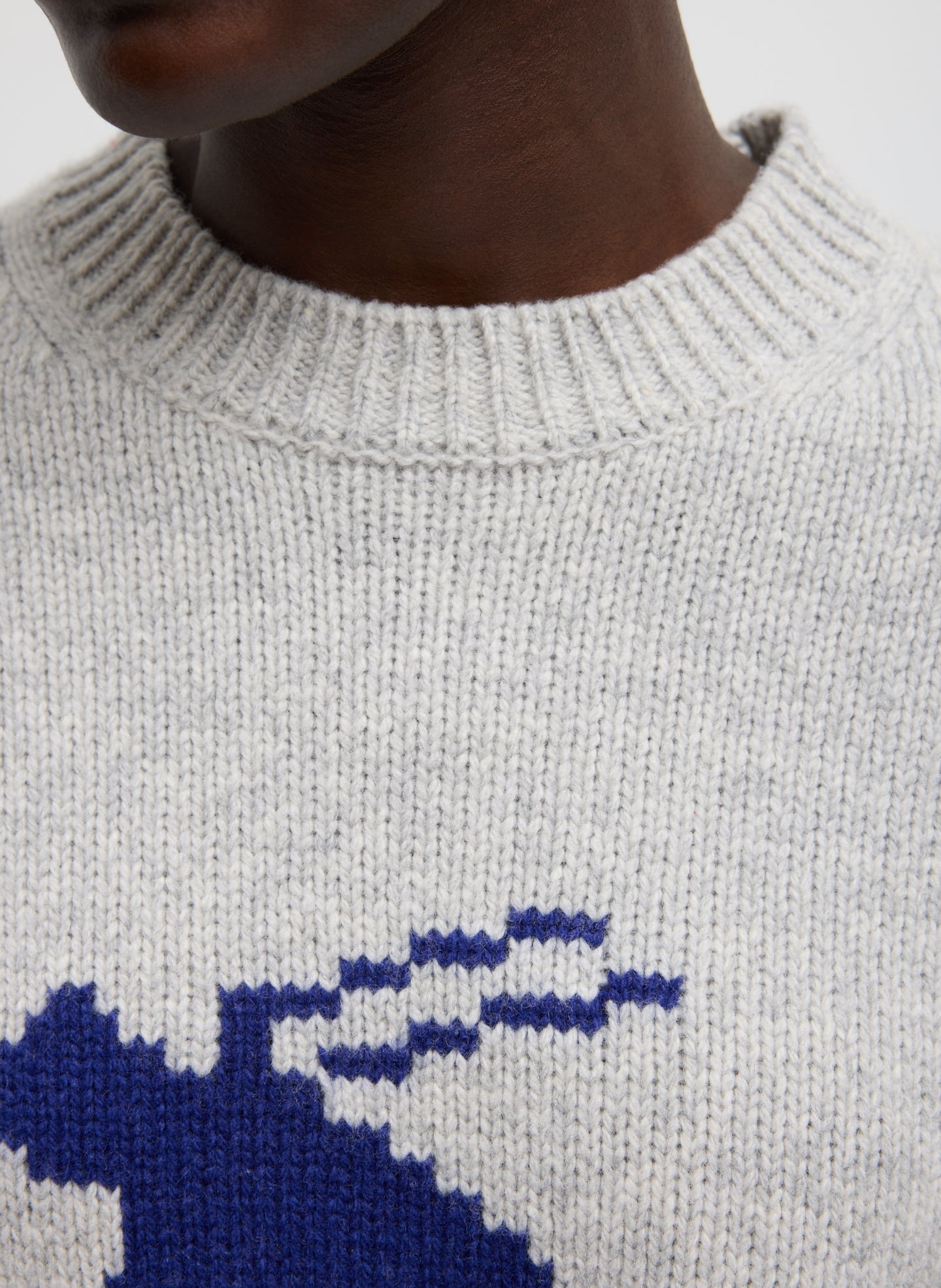 Soft Wool Ski Shrunken Sweater | Tibi