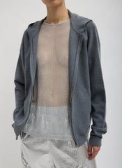 Double Faced Cashmere Hoodie | Tibi