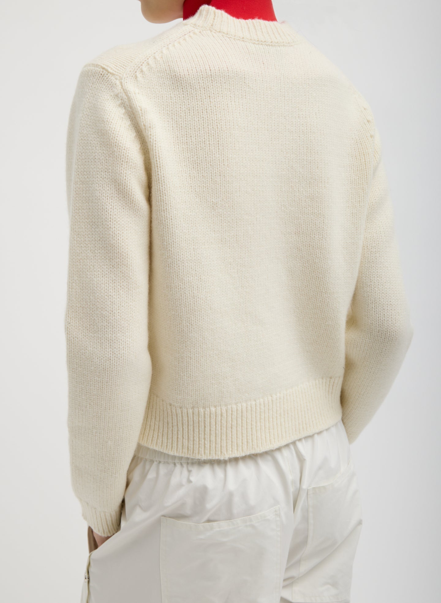 Soft Wool Ski Shrunken Sweater | Tibi
