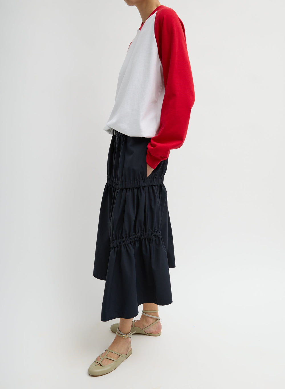 Perfect T-Shirt Vintage Sweatshirt | Tibi
