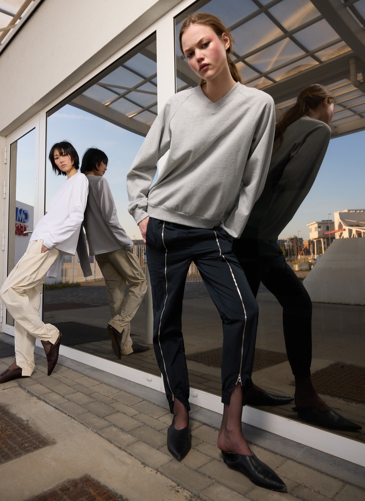 Perfect T-Shirt Vintage Sweatshirt | Tibi