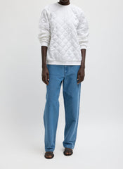 Cozy Quilting Sweatshirt | Tibi