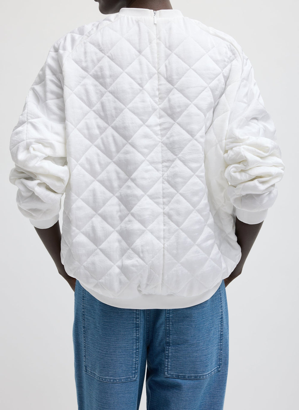 Cozy Quilting Sweatshirt | Tibi