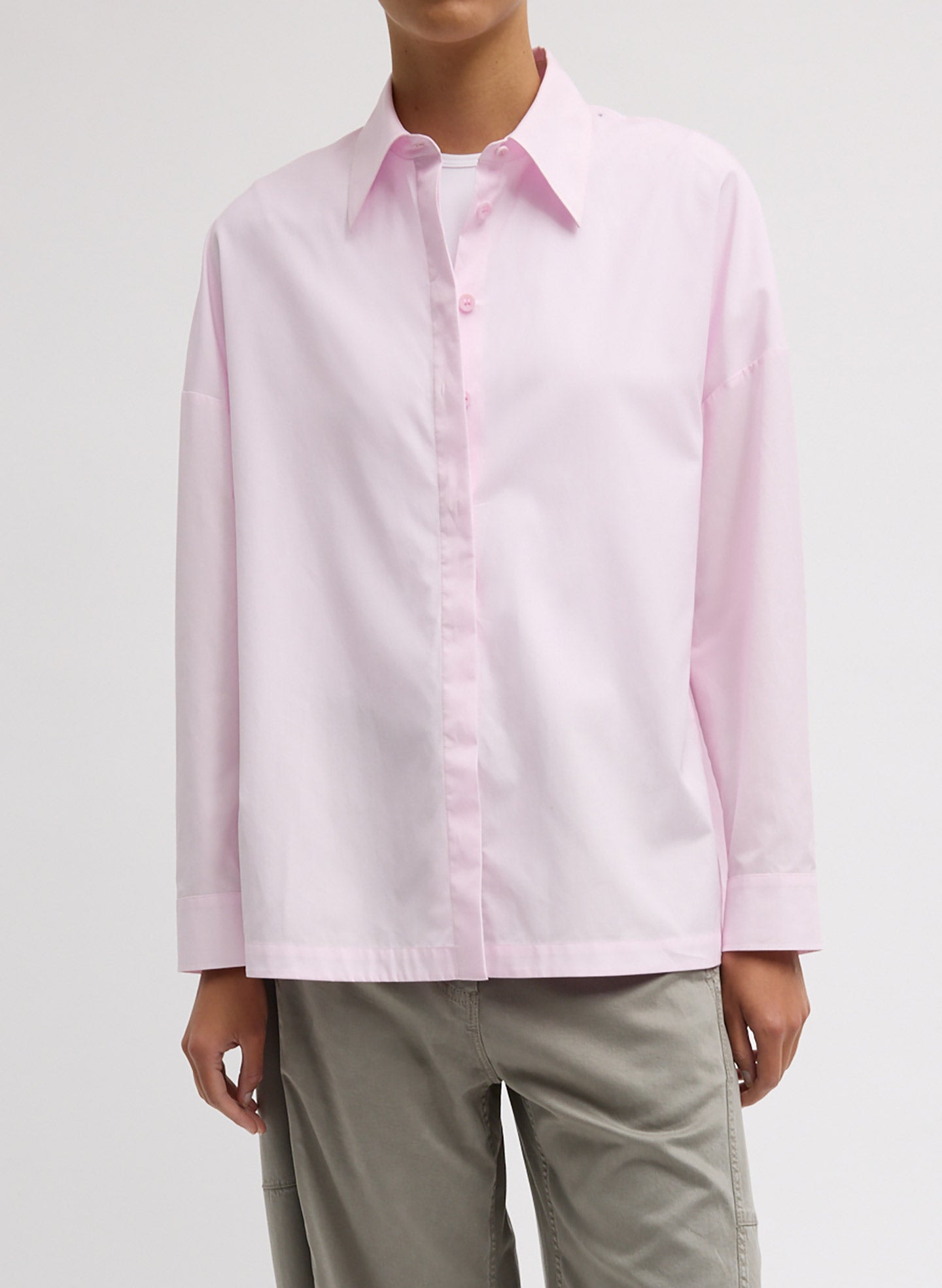 Gabe Oversized Shirt | Tibi
