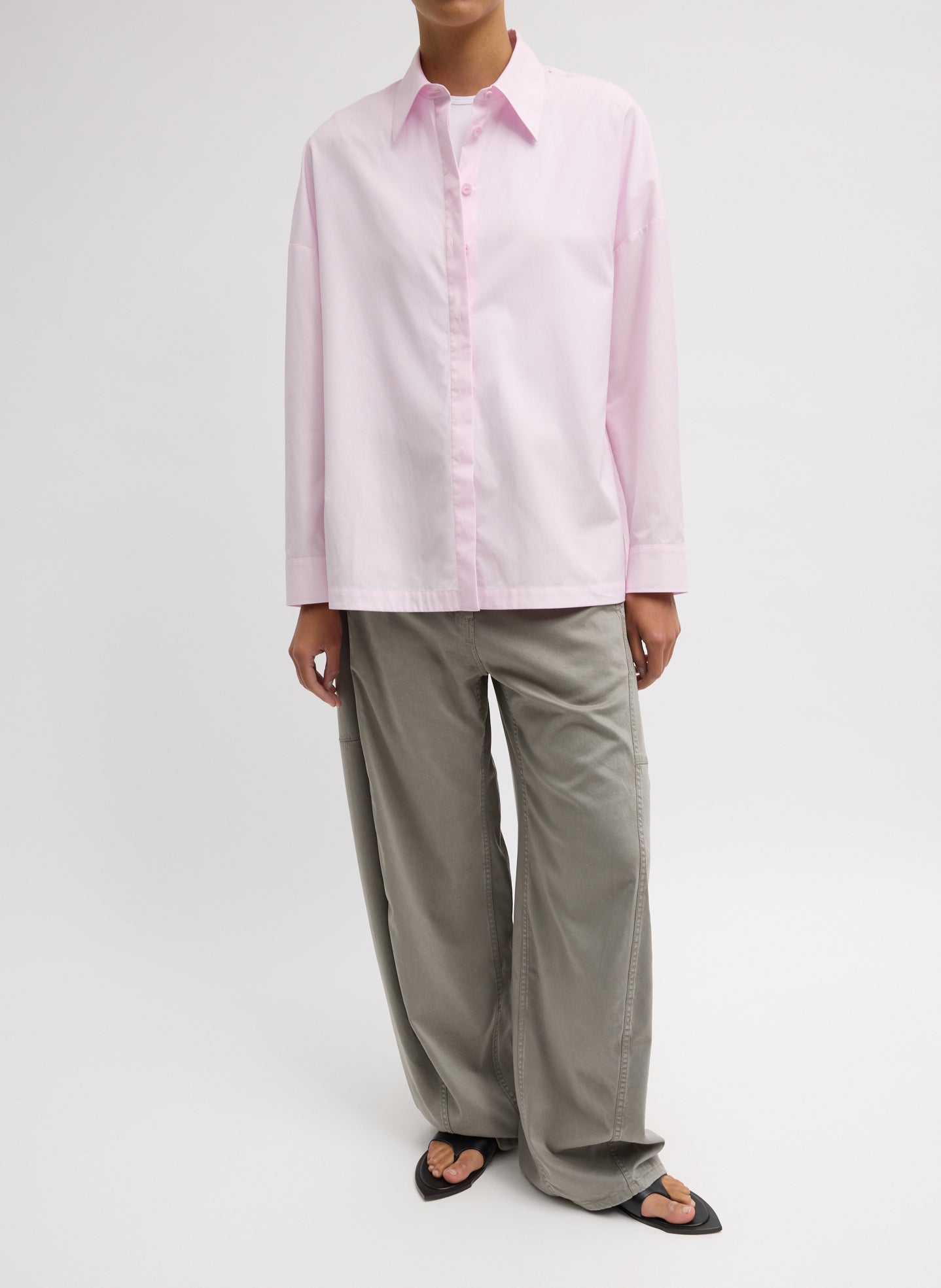 Gabe Oversized Shirt | Tibi