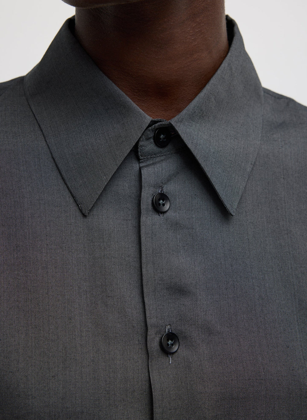Ultra Light Silk Tencel Oversized Shirt | Tibi