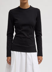 Compact Ultra Stretch Cut Out Back Top | Tibi