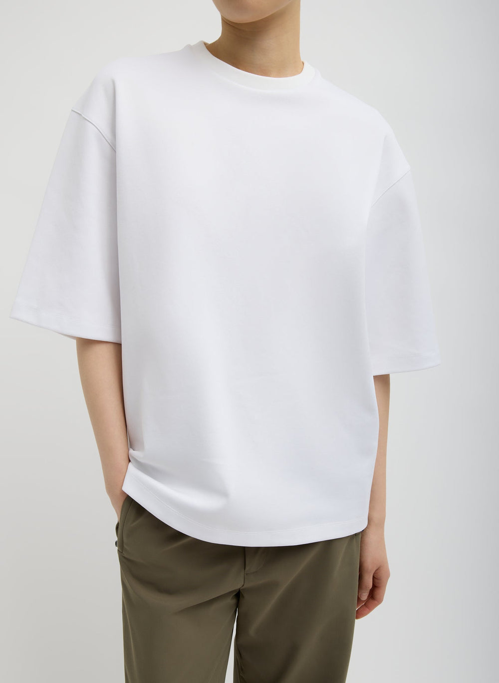 Active Knit Easy T-Shirt | Tibi