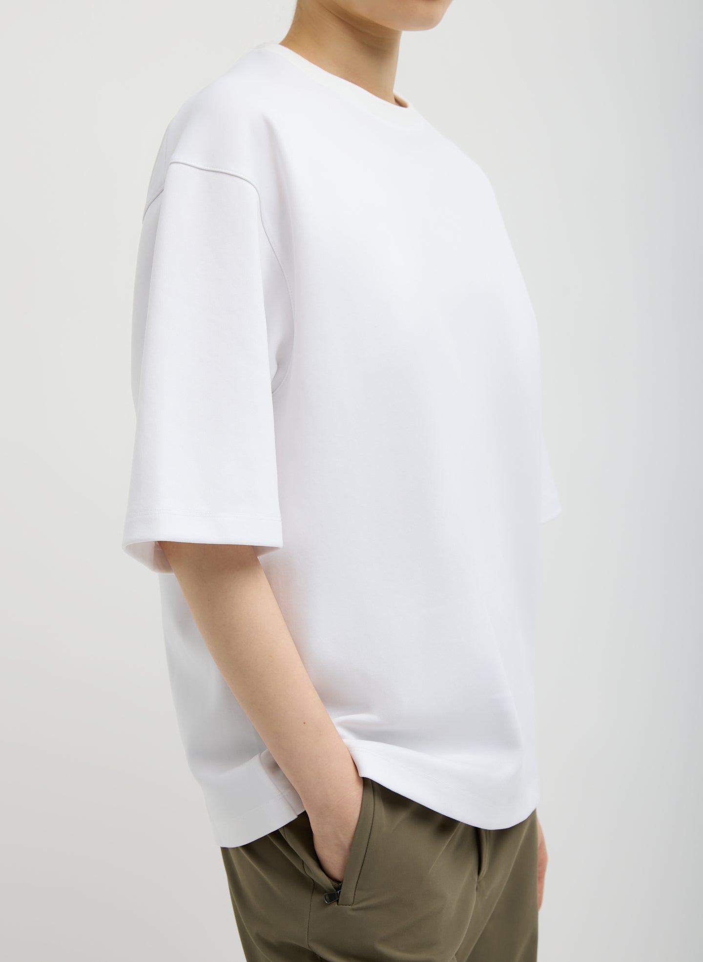 Active Knit Easy T-Shirt | Tibi