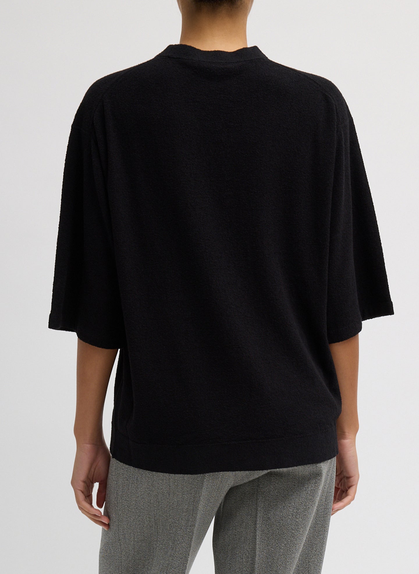 Sable Oversized Easy T-Shirt | Tibi