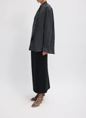 Silk Voile Easy Pintucked Shirt | Tibi
