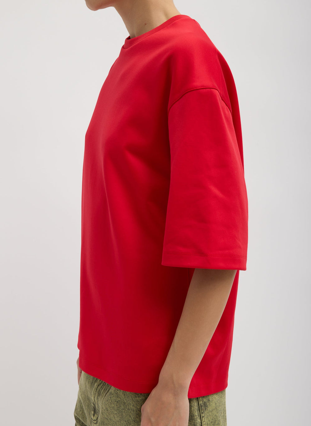Active Knit Easy T-Shirt | Tibi