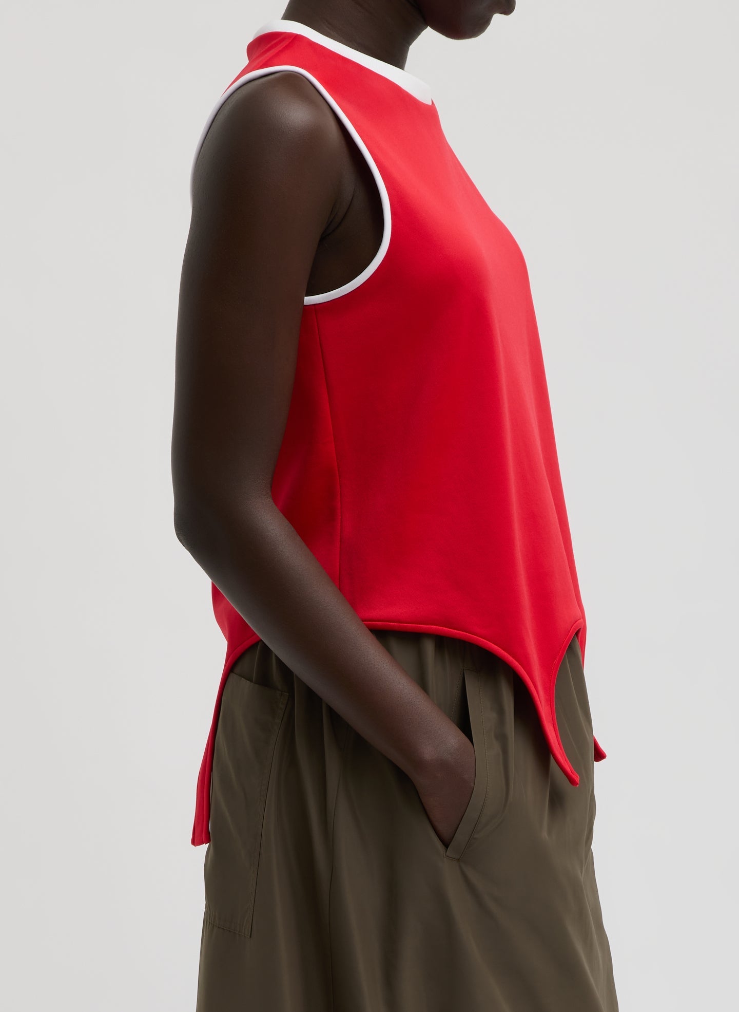 Active Knit Flip Tank | Tibi