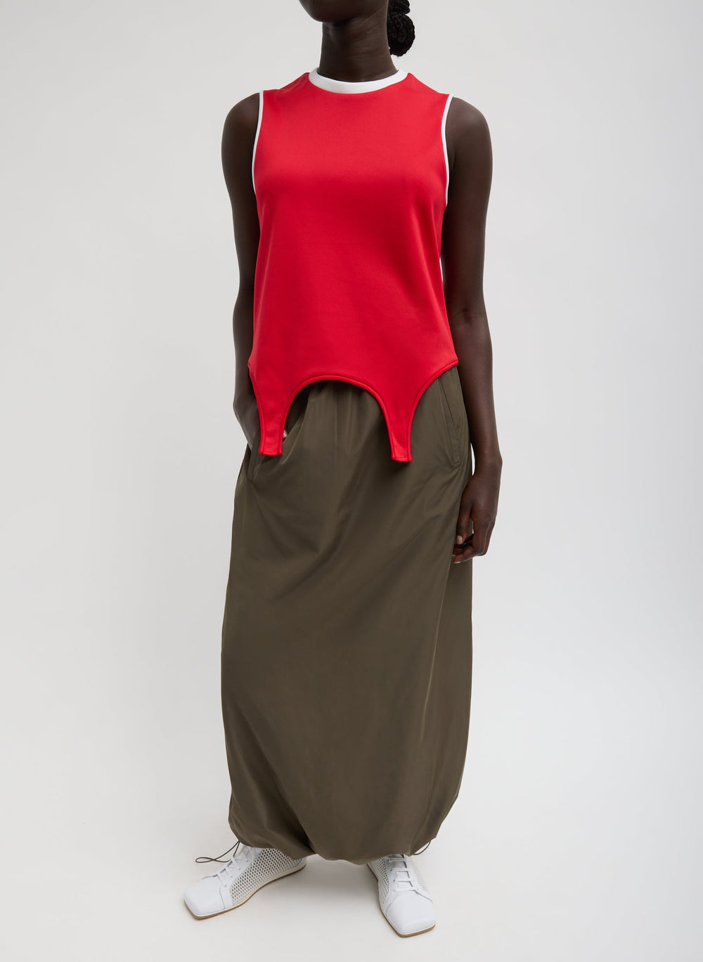 Active Knit Flip Tank | Tibi