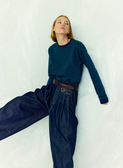 Striped Perfect Unisex Long Sleeve T-Shirt | Tibi
