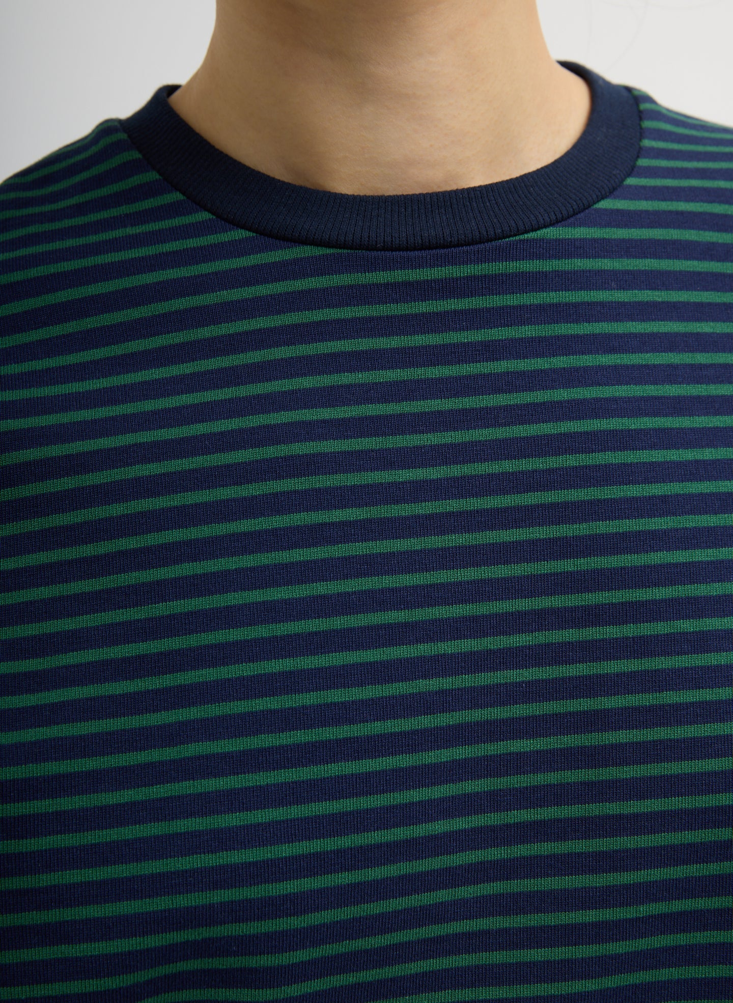Striped Perfect Unisex Long Sleeve T-Shirt | Tibi