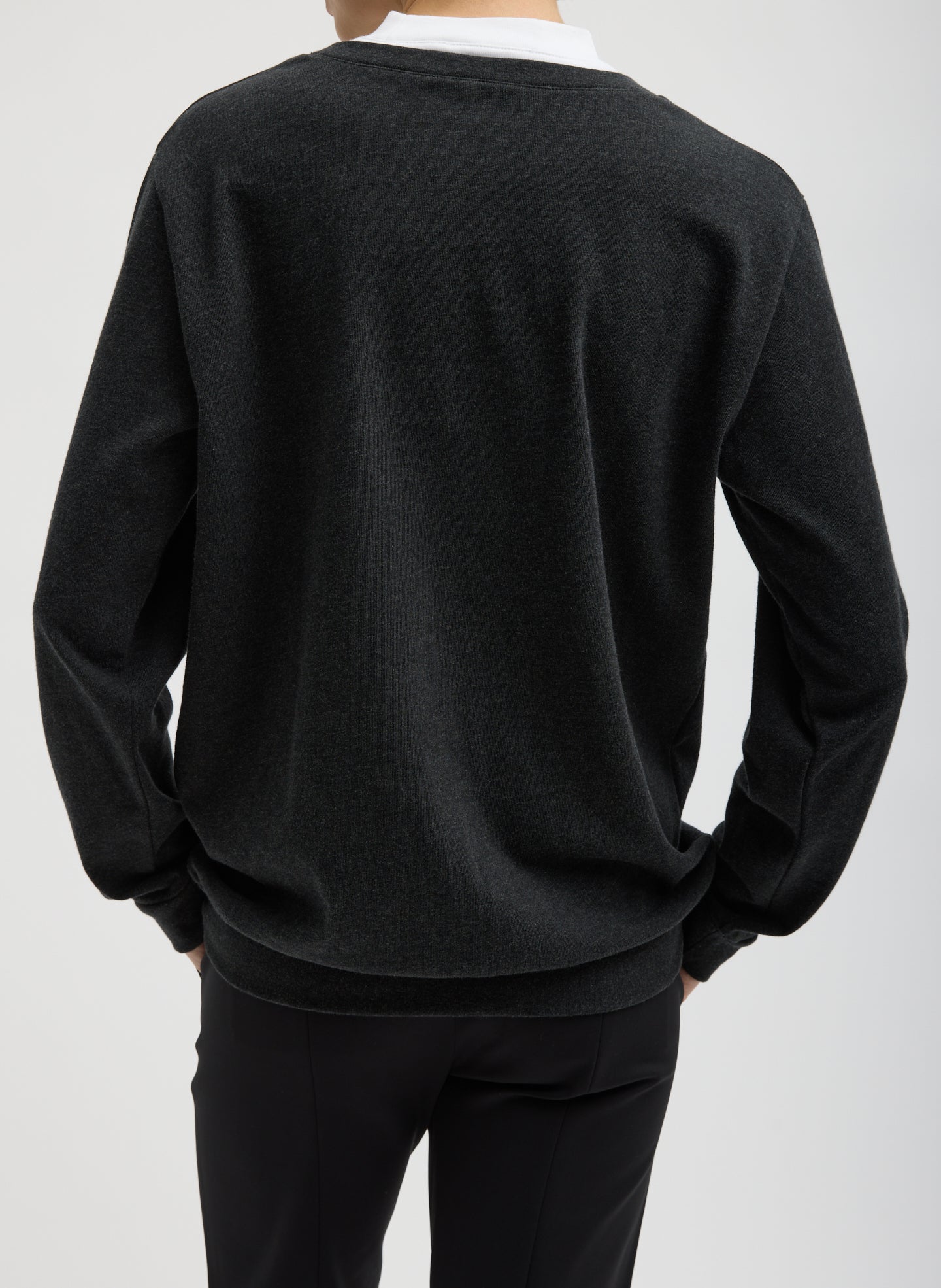 Perfect T-Shirt Trompe L'oeil Top | Tibi