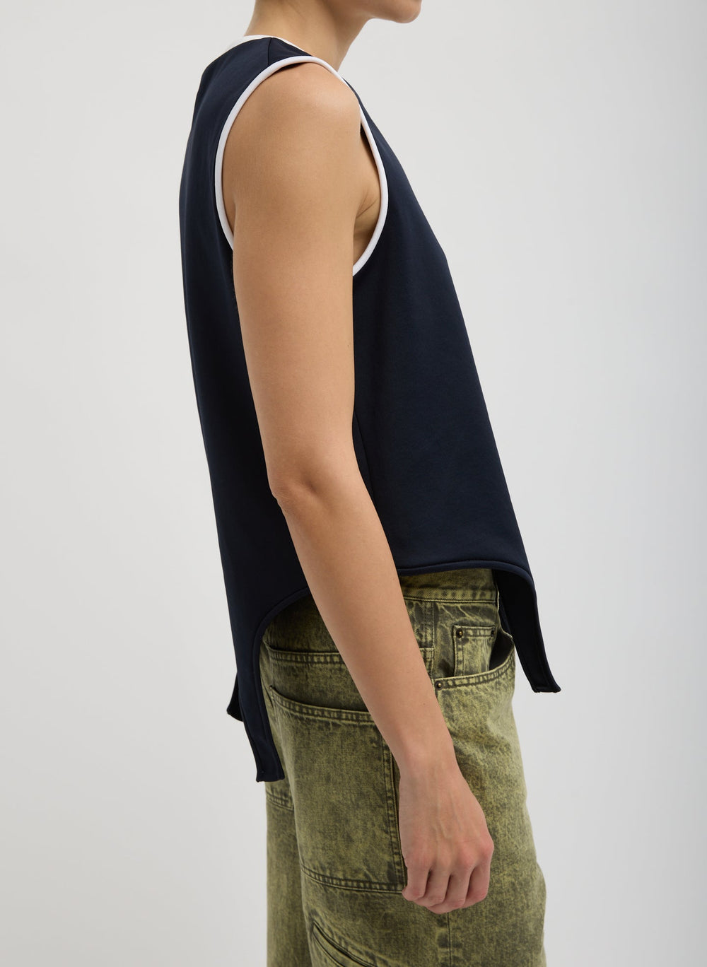 Active Knit Flip Tank | Tibi