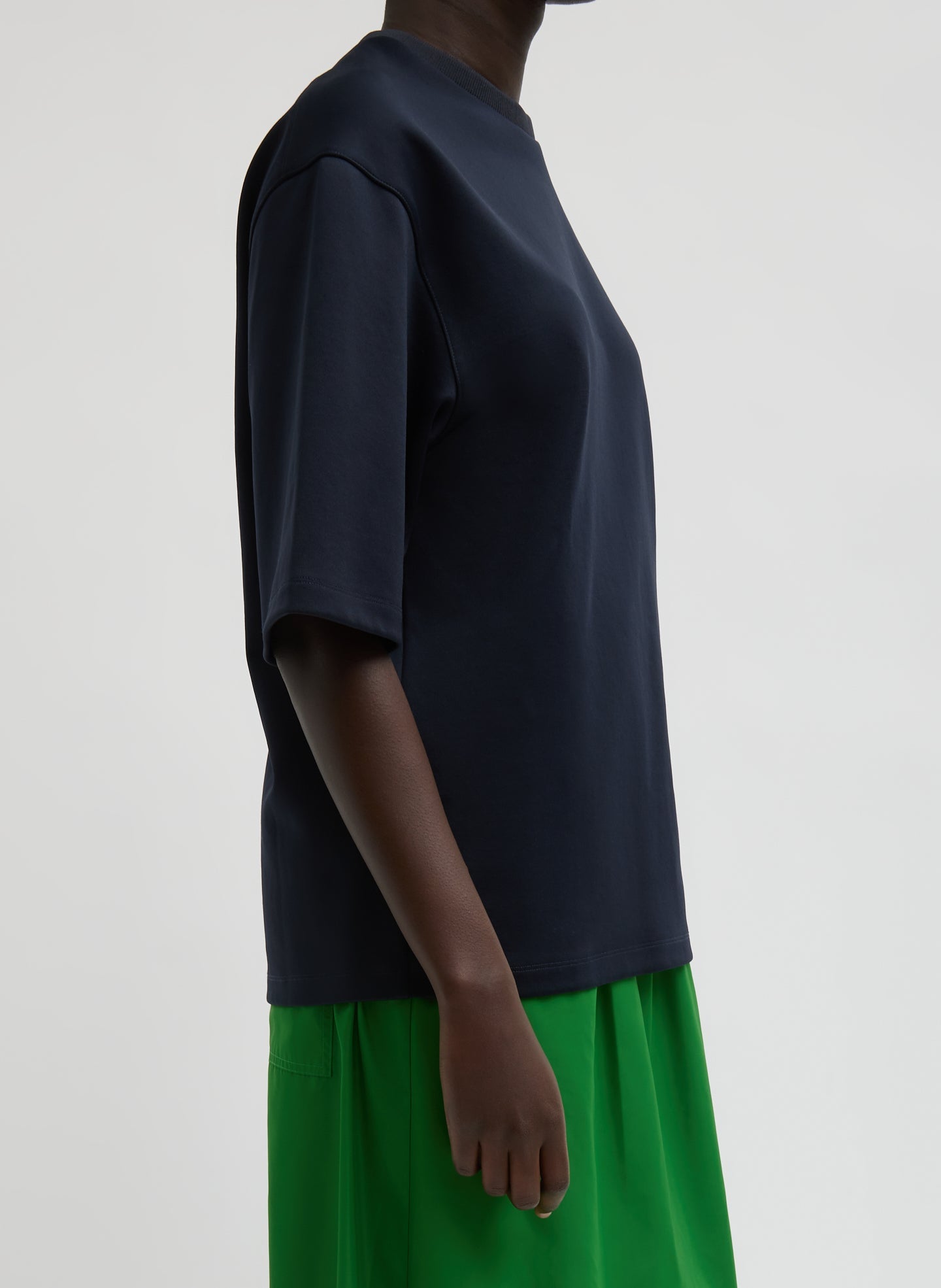 Active Knit Easy T-Shirt | Tibi