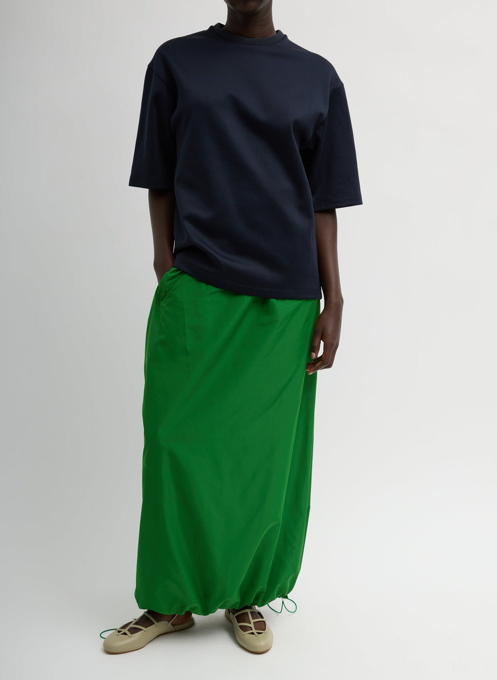 Active Knit Easy T-Shirt | Tibi