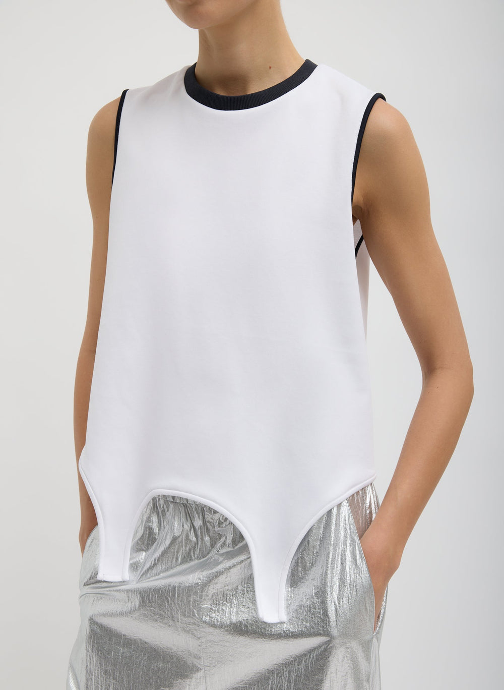Active Knit Flip Tank | Tibi