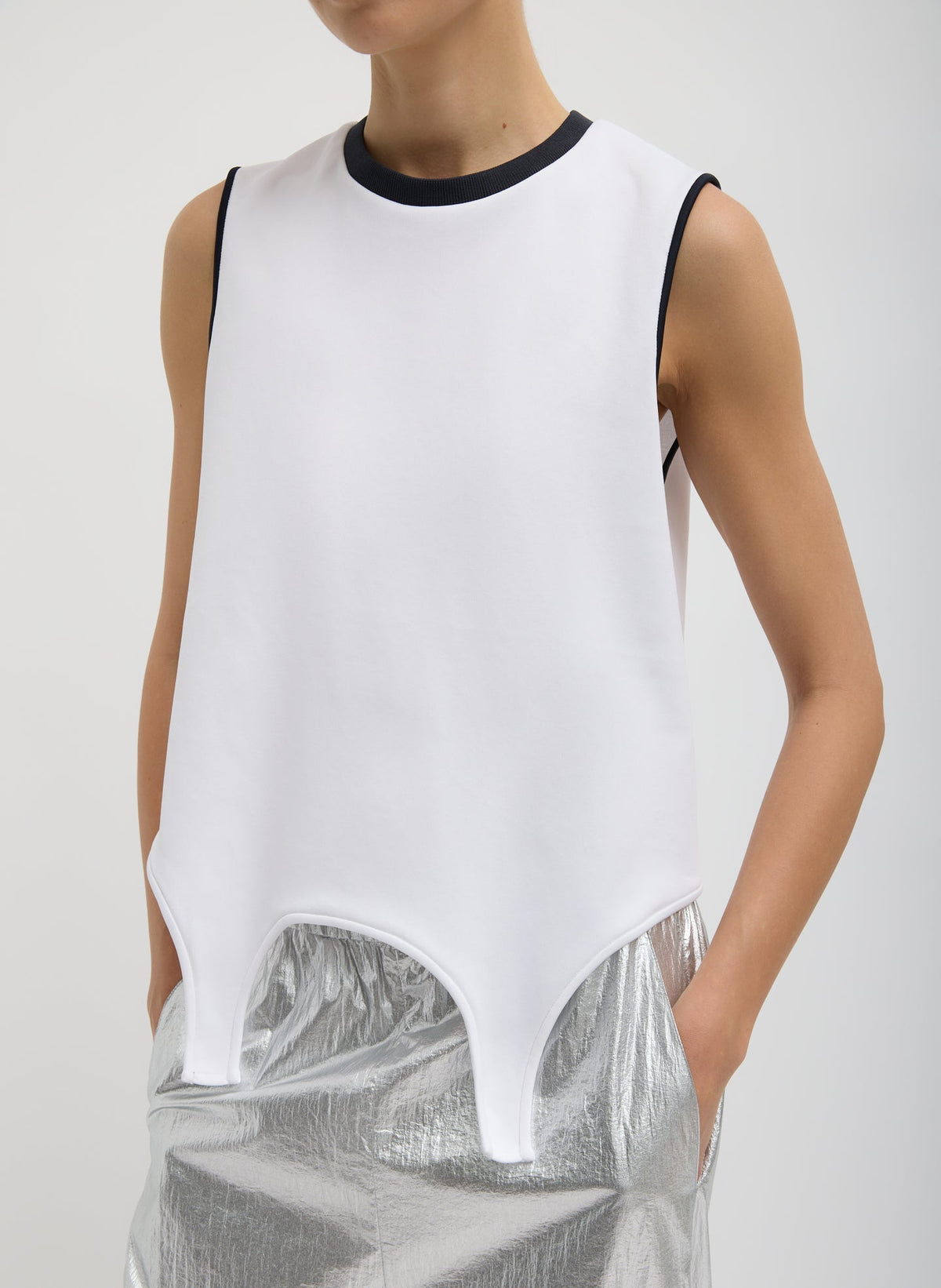 Active Knit Flip Tank | Tibi