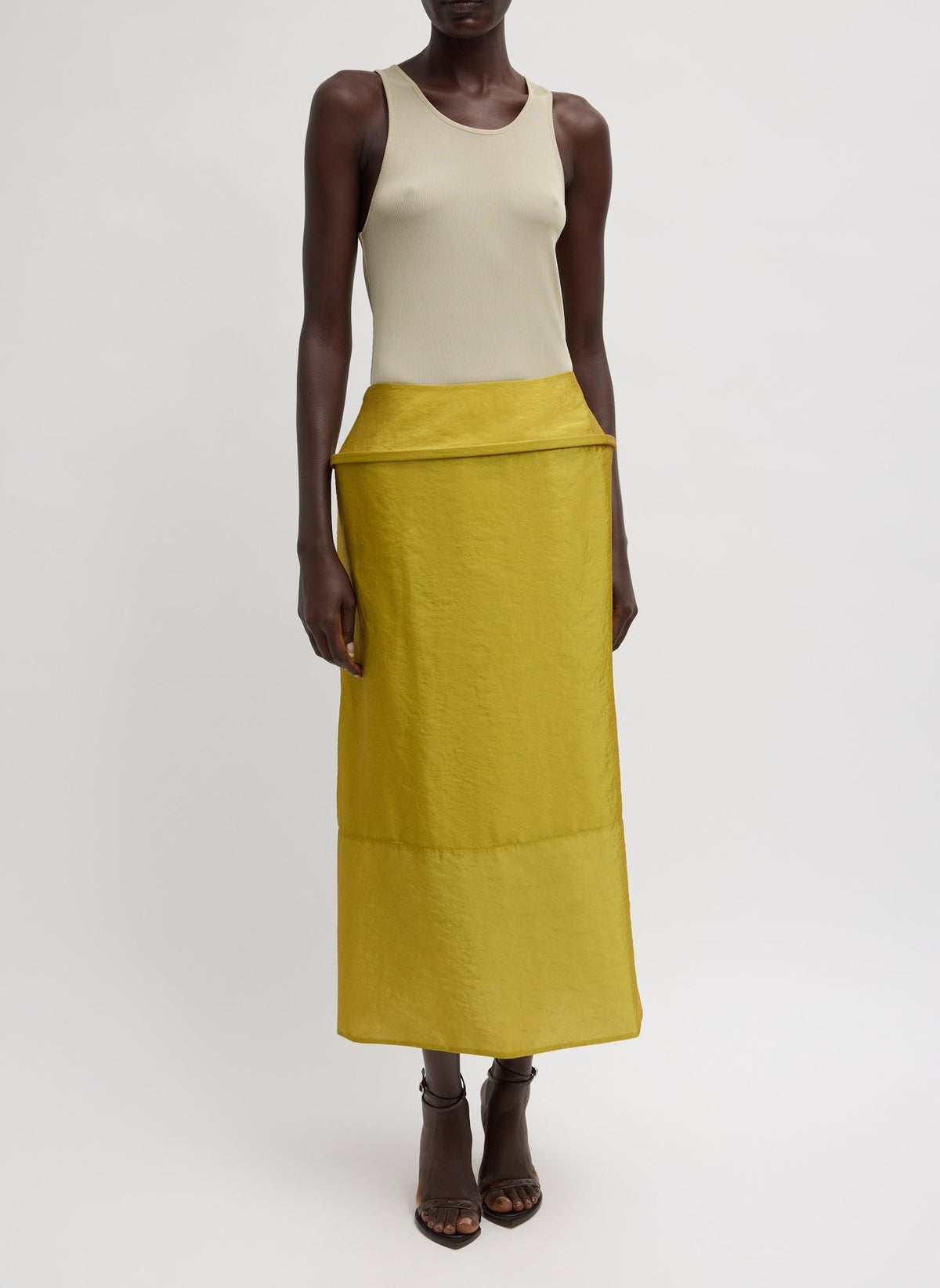 Chassis Hoop Pencil Skirt | Tibi