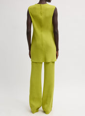 Viscose Plisse Corbit Pant | Tibi
