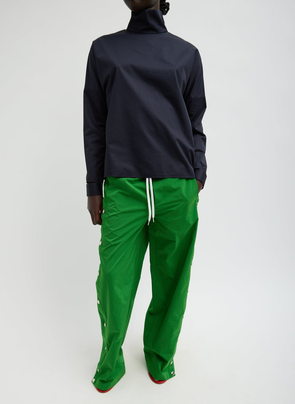 Nylon Snap Pull On Jogger | Tibi