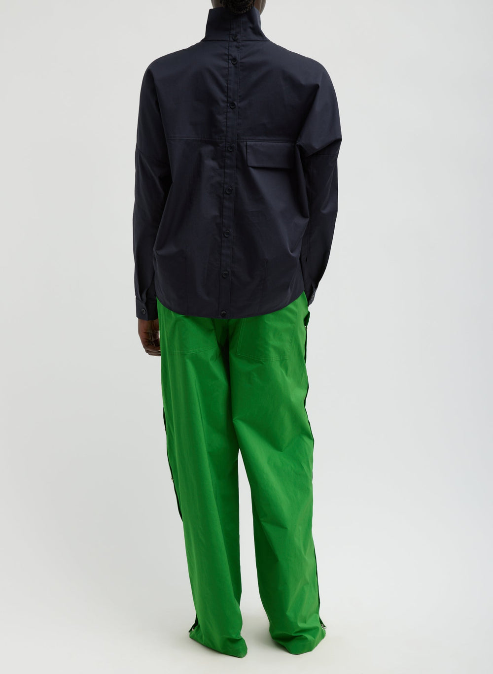 Nylon Snap Pull On Jogger | Tibi