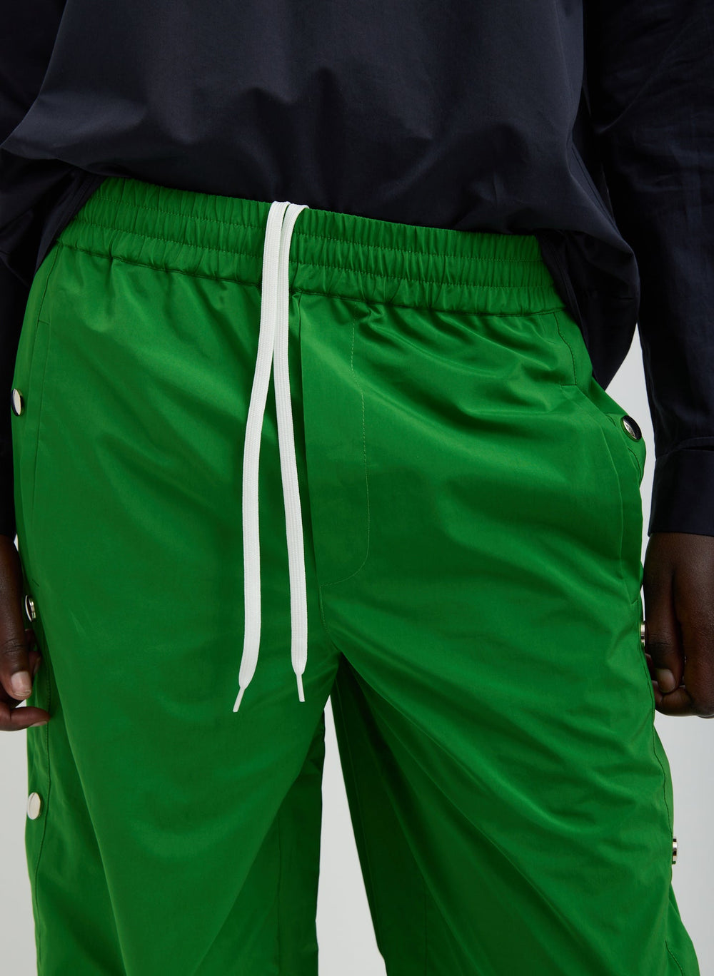 Nylon Snap Pull On Jogger | Tibi